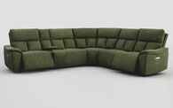 Pianello 3 Corner 3 Power Recliner Sofa with Console & Power Head Tilt | Pianello Sofa Range | ScS
