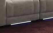 Adstock 3 Seater Power Recliner Sofa with Power Head Tilt, Lumbar, Massage, Audio, Heat & LED Lights