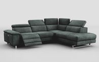 Viserba 3 Corner 2 LHF Power Recliner with Power Head Tilt & RHF Chaise with Manual Head Tilt | Viserba Sofa Range | ScS
