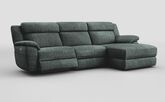 Sarsina 3 Seater Sofa Left Hand Facing Power & Right Hand Facing Lounger with Head Tilt