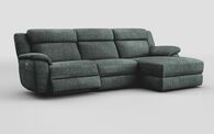 Sarsina 3 Seater Sofa Left Hand Facing Power & Right Hand Facing Lounger with Head Tilt | Sarsina Sofa Range | ScS