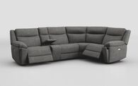 Villa 3 Corner 1 Power Recliner Sofa with Console | Villa Sofa Range | ScS