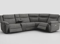 Villa 3 Corner 1 Power Recliner Sofa with Console | Villa Sofa Range | ScS