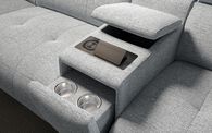 Casetti 2 Seater Sofa with Console & Manual Head Tilt | Casetti Sofa Range | ScS