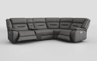 Massari 3 Corner 1 Power Recliner Sofa with Console & Power Head Tilt | Massari Sofa Range | ScS