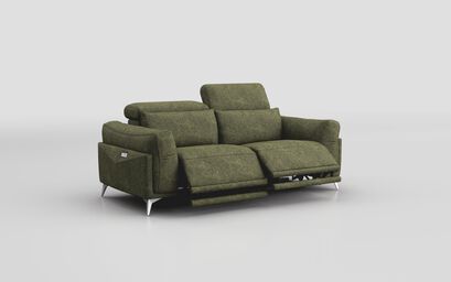 Gattolino 3 Seater Power Recliner Sofa with Manual Head Tilt | Gattolino Sofa Range | ScS