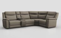 Savio 3 Corner 1 Sofa with Media Console & Silver Charging Pad | Savio Sofa Range | ScS