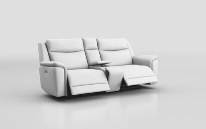 Savio 3 Seater Power Recliner Sofa with Power Console | Savio Sofa Range | ScS