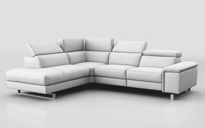 Viserba 2 Corner 3 Sofa with Left Hand Facing Chaise & Manual Head Tilt | Viserba Sofa Range | ScS