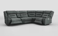 Massari 3 Corner 1 Power Recliner Sofa with Console & Power Head Tilt | Massari Sofa Range | ScS