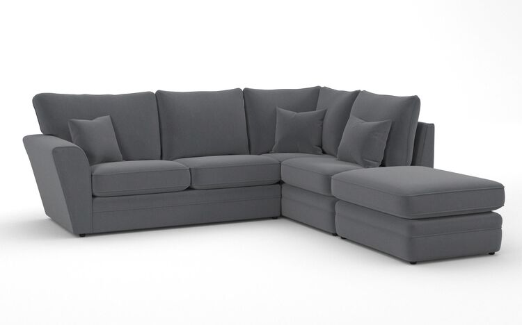 Tunstall 2 Corner 1 Chaise Standard Back Sofa | Tunstall Sofa Range | ScS