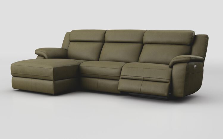 Sarsina 3 Seater Sofa Right Hand Facing Power & Left Hand Facing Lounger with Head Tilt | Sarsina Sofa Range | ScS