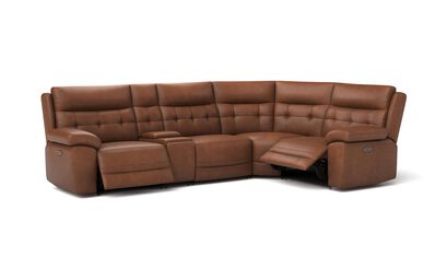 Belford 3 Corner 1 Power Recliner Sofa with Console | Belford Sofa Range | ScS