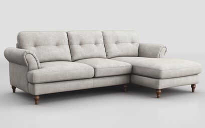 Selvapiana Large 3 Seater Sofa with Right Hand Facing Lounger | Selvapiana Sofa Range | ScS