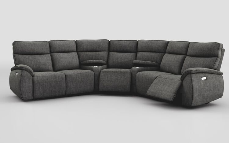 Solara 2 Corner 2 Power Recliner with Double Storage Consoles | Solara Sofa Range | ScS