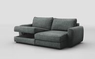 Lago 3 Seater Sofa with Right Hand Facing Sliding Seat & Left Hand Facing Storage Lounger | Lago Sofa Range | ScS