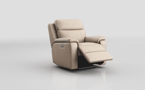 3 Brown Calboli Power Recliner Chair