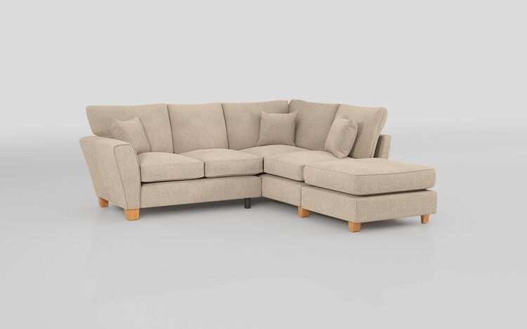 Tenbury 2 Corner 1 Right Hand Facing Chaise Standard Back Sofa | Tenbury Sofa Range | ScS