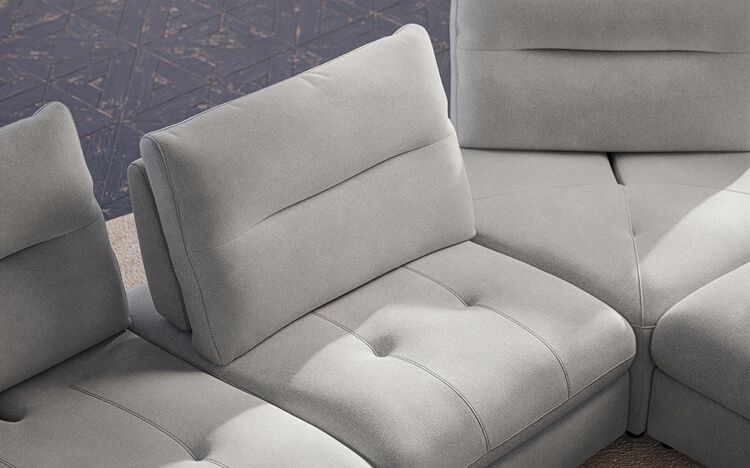 Albareto 1 Corner 2 Sofa with Manual Sliding Backs & Storage Arms | Albareto Sofa Range | ScS