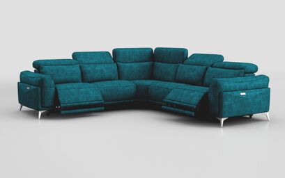 Gattolino 2 Corner 2 Power Sofa with Manual Head Tilt | Gattolino Sofa Range | ScS