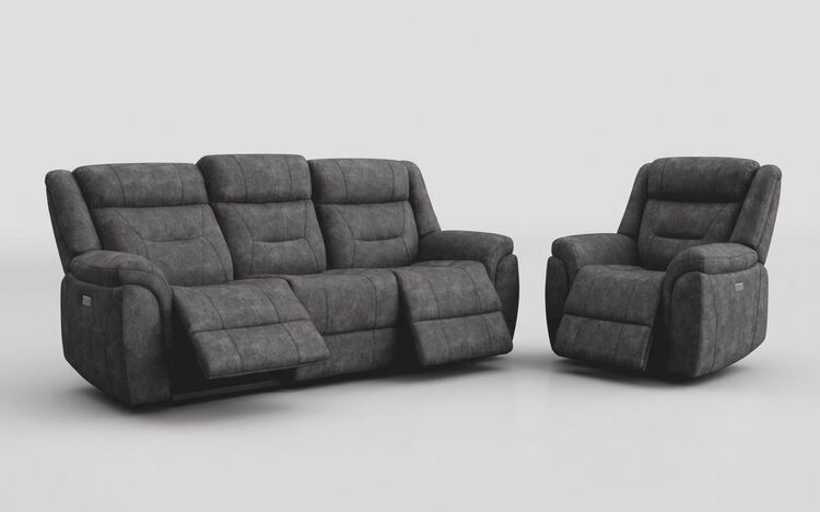 Ainsdale 3 Seater Power Recliner Sofa & Power Recliner Chair | Ainsdale Sofa Range | ScS