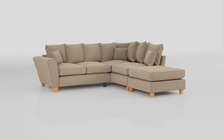 Tenbury 2 Corner 1 Right Hand Facing Chaise Scatter Back Sofa | Tenbury Sofa Range | ScS