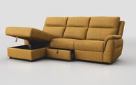 Sogliano 3 Seater Sofa With Drawer & Left Hand Facing Storage Chaise | Sogliano Sofa Range | ScS
