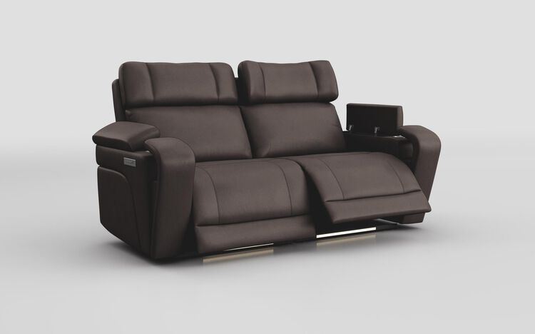Adstock 3 Seater Power Recliner Sofa with Power Head Tilt, Lumbar, Massage, Audio, Heat & LED Lights | Adstock Sofa Range | ScS