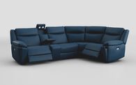 Villa 3 Corner 1 Power Recliner Sofa & Console with Lights | Villa Sofa Range | ScS