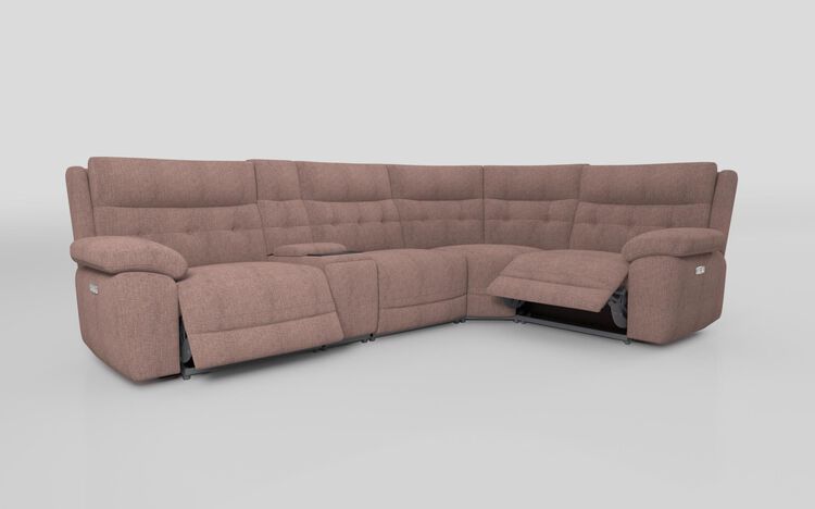 Belford 3 Corner 1 Power Recliner with Media Unit and Power Head Tilt | Belford Sofa Range | ScS