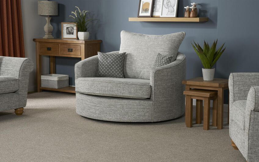 Aurora Fabric Large Twister Chair