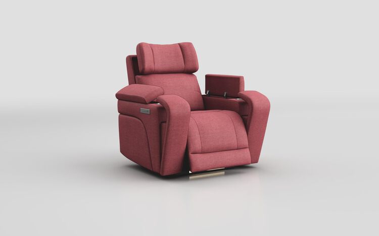 Adstock Power Recliner Chair with Power Head Tilt, Lumbar, Massage, Audio, Heat & LED Lights | Adstock Sofa Range | ScS