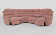 Ossett 2 Corner 2 Power Sofa with Right Hand Facing Console & Head Tilt | Ossett Sofa Range | ScS