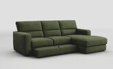 Tredozio 4 Seater Sofa with Sliding Footrest & Right Hand Facing Lounger