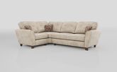 Living Esme Fabric 1 Corner 2 Sofa