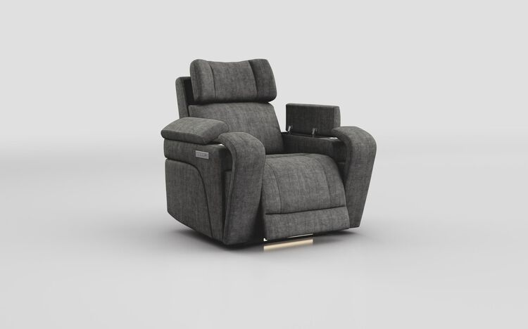 Adstock Power Recliner Chair with Power Head Tilt, Lumbar, Massage, Audio, Heat & LED Lights | Adstock Sofa Range | ScS
