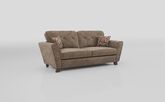Living Esme Fabric 3 Seater Sofa