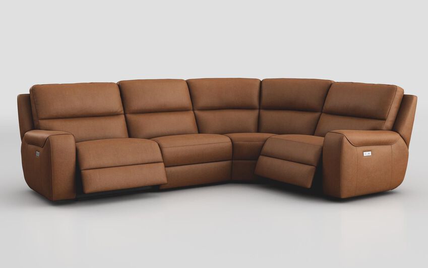Lugo 2 Corner 1 Power Recliner Sofa