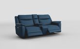 Savio 3 Seater Power Recliner Sofa with Power Console