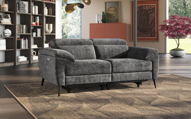 Rodello Express 3 Seater Power Recliner Sofa with Manual Head Tilt | Rodello Sofa Range | ScS