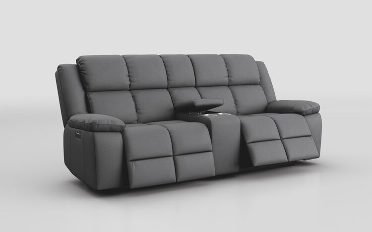 Coccolia 3 Seater Power Recliner Sofa with Console | Coccolia Sofa Range | ScS