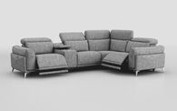 Gattolino 2 Corner 1 Power Recliner Sofa with Manual Head Tilt & Console | Gattolino Sofa Range | ScS