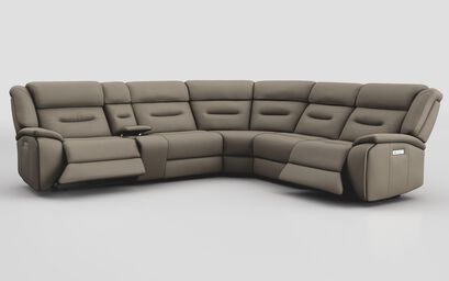 Massari 3 Corner 3 Power Recliner Sofa with Console & Power Head Tilt | Massari Sofa Range | ScS