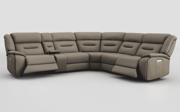 Massari 3 Corner 3 Power Recliner Sofa with Console & Power Head Tilt | Massari Sofa Range | ScS