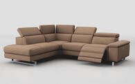 Viserba 2 Corner 3 with Right Hand Facing Power Recliner, Left Hand Facing Chaise & Manual Head Tilt | Viserba Sofa Range | ScS