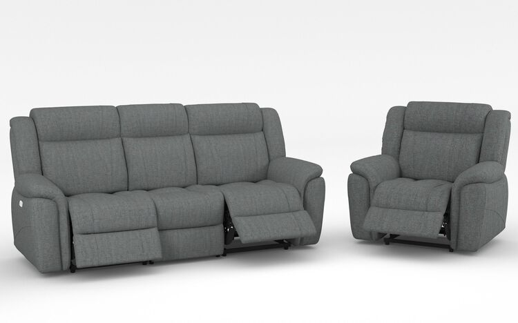 Elland 3 Seater Power Recliner Sofa & Power Recliner Chair | Elland Sofa Range | ScS