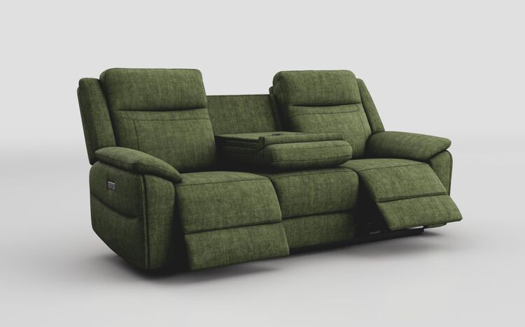 Poggiolo 3 Seater Power Recliner Sofa with Table  | Poggiolo Sofa Range | ScS
