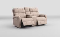 Calisese 2 Seater Manual Recliner with Console | Calisese Sofa Range | ScS