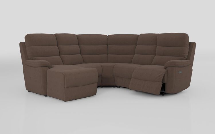 Ossett 2 Corner 2 Left Hand Facing Chaise Right Hand Facing Power Sofa with Head Tilt | Ossett Sofa Range | ScS