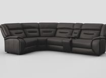 Massari 1 Corner 3 Sofa with Console | Massari Sofa Range | ScS